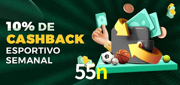 10% de bônus de cashback na 55n